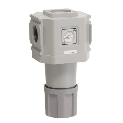 R8100-25G-W-LNX3 — Reverse Regulator, G1, 0.05-0.35MPa, Non-Relief, Standard Gauge, bar Display