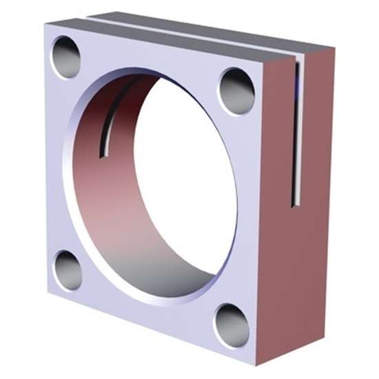 052-250-160 Mounting Flange, 2-1/2-16 Thd.