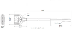 Molded Extension Cables — 9, 10, and 12 Pin Configurations