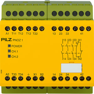 Pilz PNOZ 1 110-120VAC  3n/o 1n/c