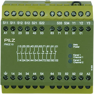 Pilz PNOZ 10 230-240VAC 6n/o 4n/c