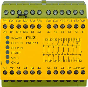 Pilz PNOZ 11 110-120VAC 24VDC 7n/o 1n/c
