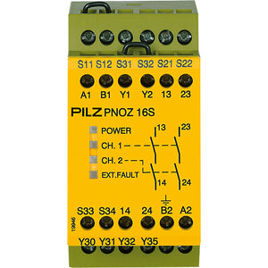 Pilz PNOZ 16S 24VAC 24VDC 2n/o 2so