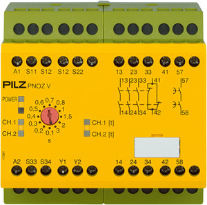 Pilz PNOZ V  3s 24VDC  3n/o 1n/c 1n/o t
