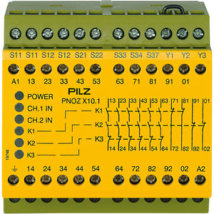 Pilz PNOZ X10.1 230-240VAC 6n/o 4n/c 6LED