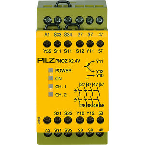 Pilz PNOZ X2.4V 1/24VDC 4n/o 1so fix