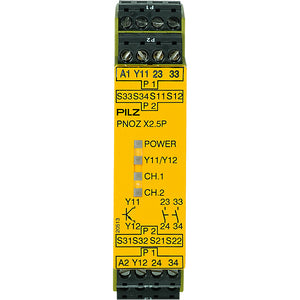 Pilz PNOZ X2.5P 24VDC 2n/o 1so