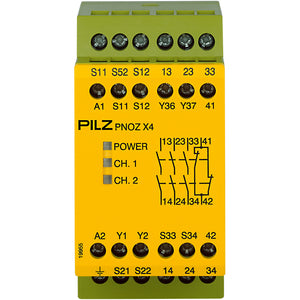 Pilz PNOZ X4 240VAC 3n/o 1n/c