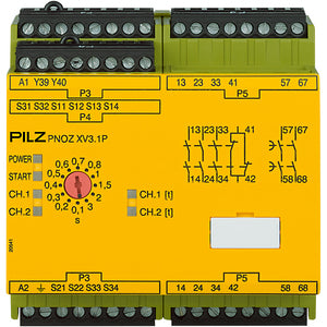 Pilz PNOZ XV3.1P 3/24-240VACDC 3no 1nc 2no t