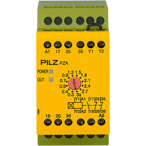 Pilz PZA 3/24VDC 1n/o 2n/c