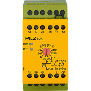 Pilz PZA 300/230VAC 1n/o 2n/c