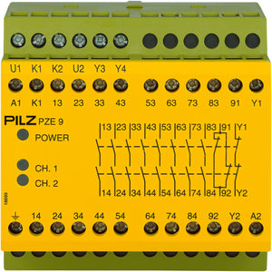 Pilz PZE 9 110-120VAC 8n/o 1n/c