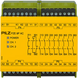 Pilz PZE 9P 24VACDC 24-240VACDC 8n/o 1n/c
