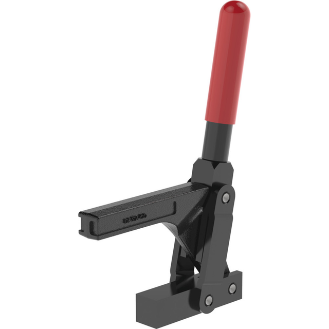 5105 Vertical Hold-Down Toggle Locking Clamp High Bar Flanged Base