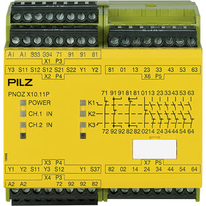 Pilz PNOZ X10.11P 24VDC 6n/o 4n/c 6LED