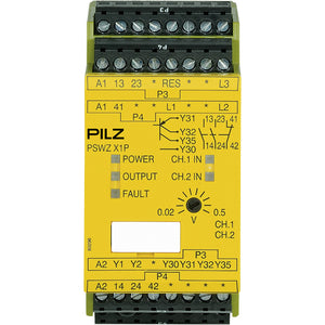 Pilz PSWZ X1P 0,5V /24-240VACDC 2n/o 1n/c 2so