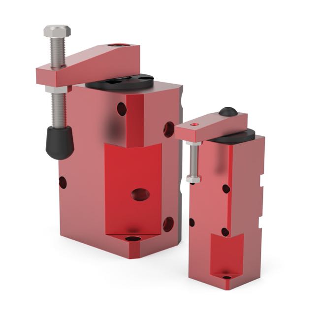 8316-LA 8100/8300- Block Style Pneumatic Left Hand Swing Clamp