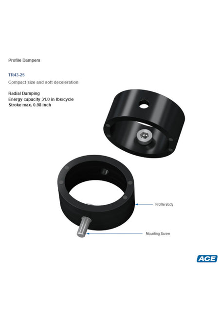TR43-25 Profile Damper-ACE Controls