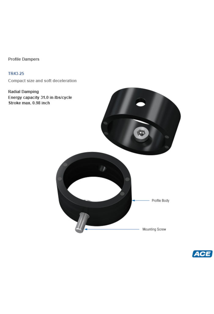 TR43-25 Profile Damper-ACE Controls