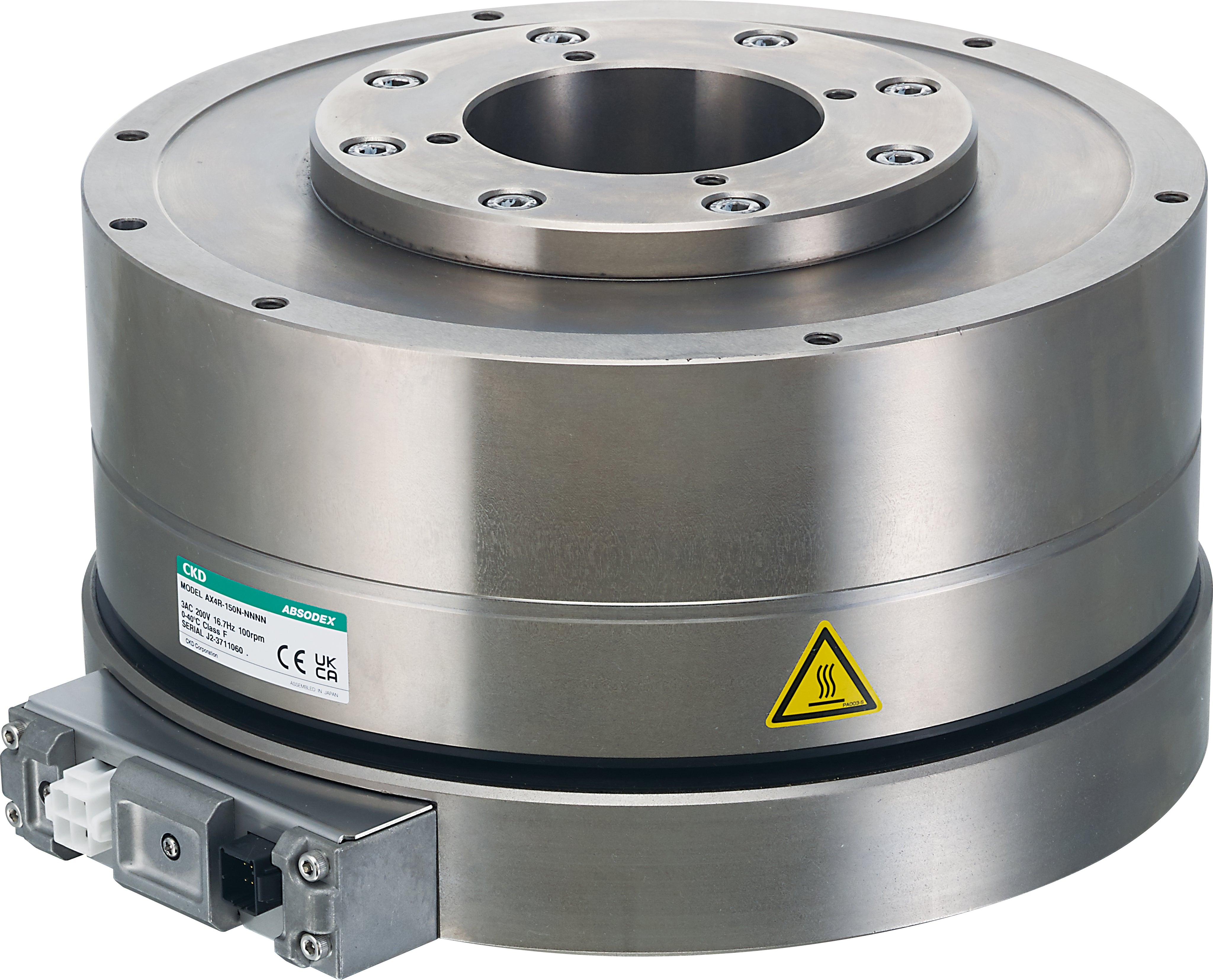 AX4R-150N-BSEB - CKD AX4R Direct Drive Motor, 150 N·m, With base, EM brake, AXD-H driver