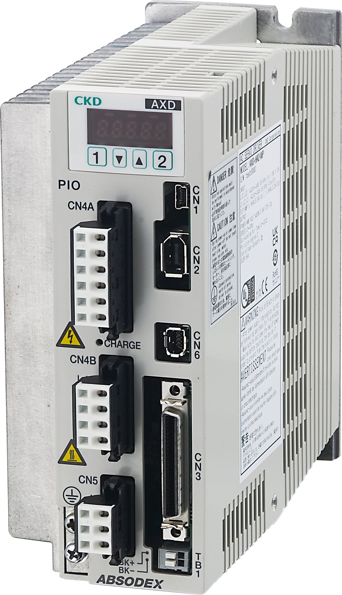 AXD-HA2-EN - CKD AXD-H High-Power Driver, EtherNet/IP