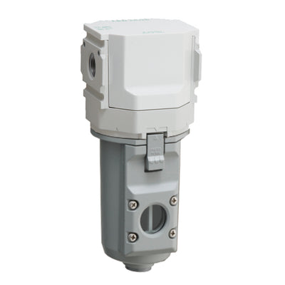 FX1004-10N-W-M — Drain Separator, FX1004, NPT3/8, No Drain Cock, Metal Bowl