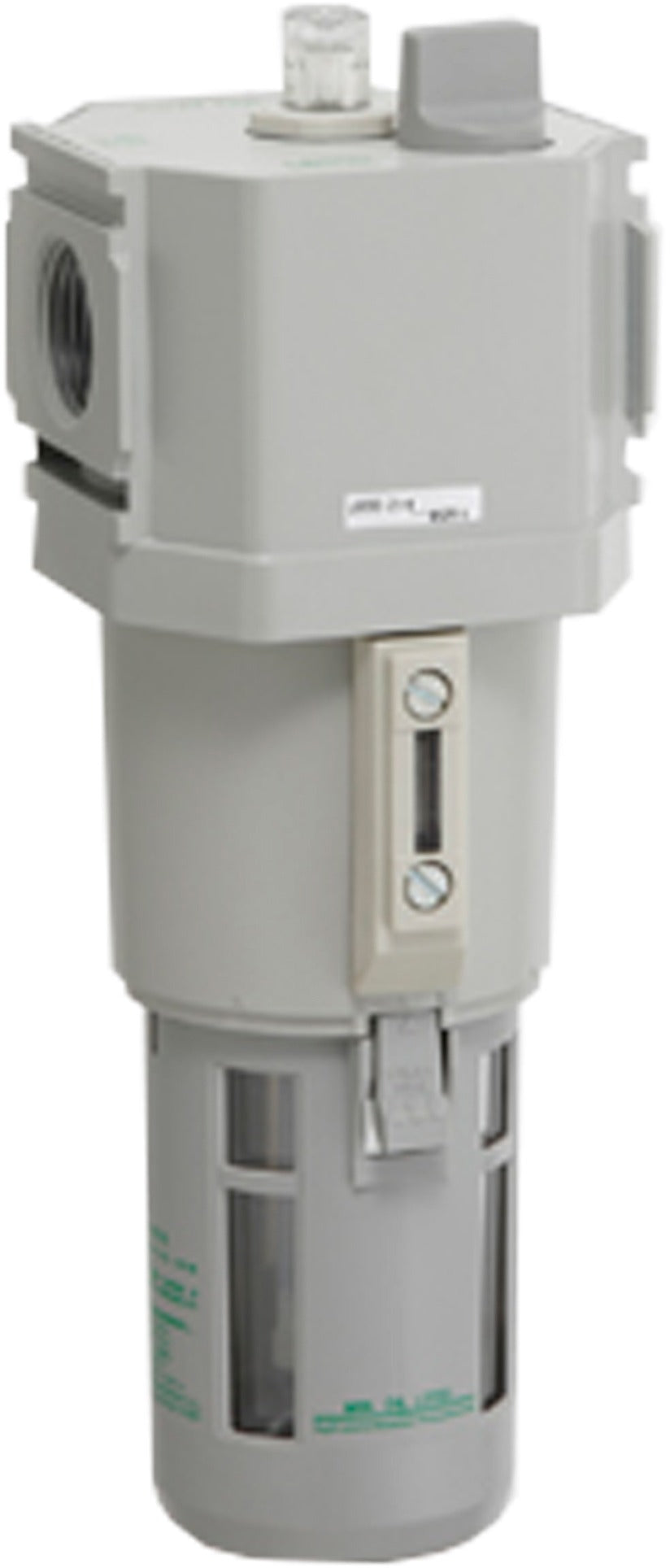L8000-25G-W-CM1X1 — Lubricator, G1, With Cock, Metal Bowl w/ Drain, bar Display