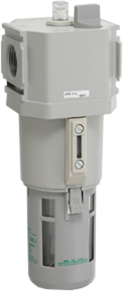 L8000-25G-W-CM1X1 — Lubricator, G1, With Cock, Metal Bowl w/ Drain, bar Display