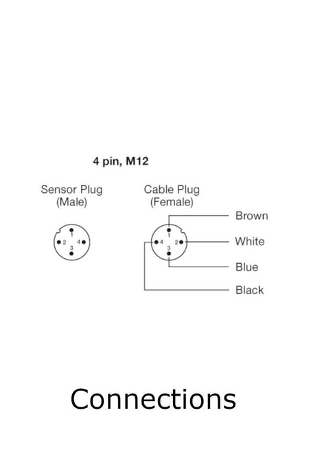 Telco Sensors LT100HLTB58J Transmitter-Connections