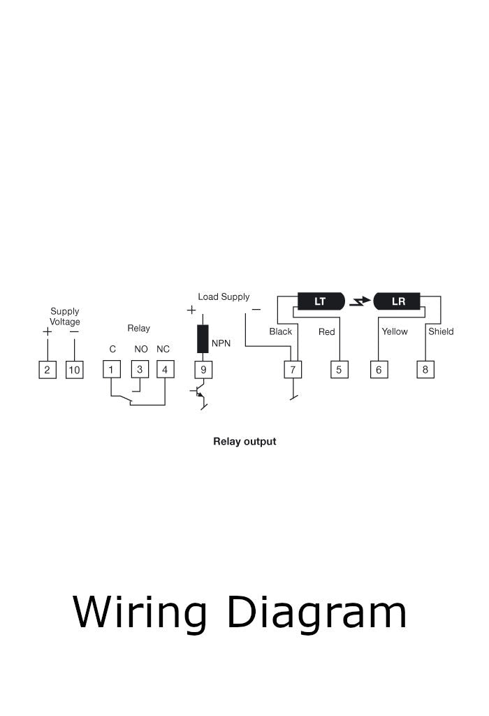 Telco Sensors PA11B303T Amplifier-wiring diagram
