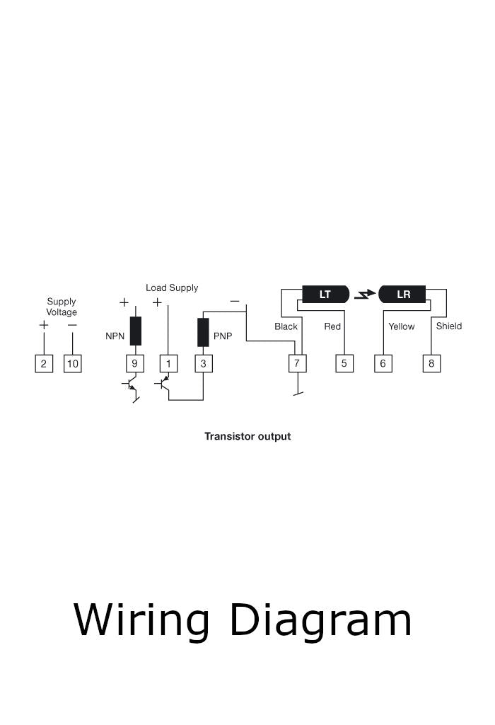 Telco Sensors PA11B403T Amplifier-Wiring Diagram