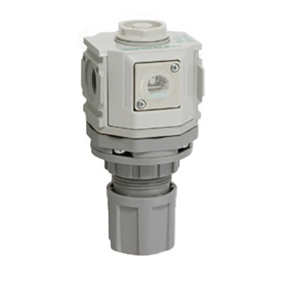 R4100-15G-W-LNTX3 — Reverse Regulator, G1/2, 0.05-0.35MPa, Non-Relief, No Gauge, bar Display
