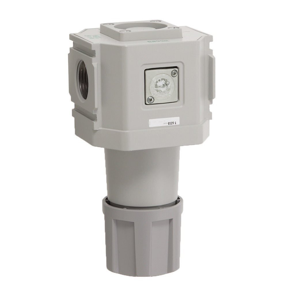 R8100-25G-W-LNTX3 — Reverse Regulator, G1, 0.05-0.35MPa, Non-Relief, No Gauge, bar Display