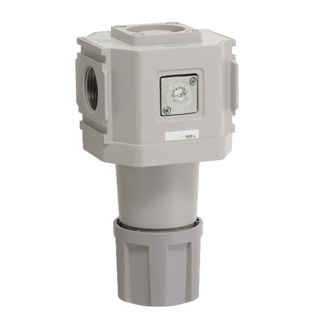 R8100-25G-W-LNTX3 — Reverse Regulator, G1, 0.05-0.35MPa, Non-Relief, No Gauge, bar Display