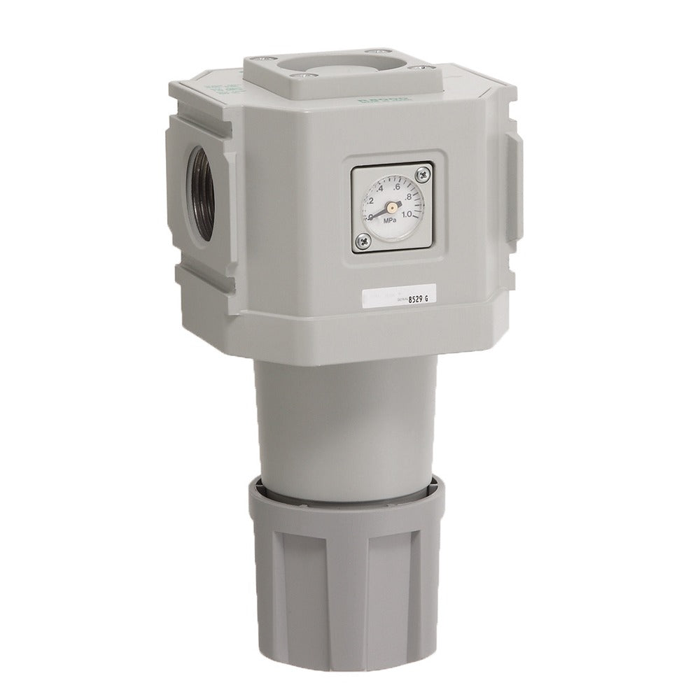 R8100-25G-W-LNX3 — Reverse Regulator, G1, 0.05-0.35MPa, Non-Relief, Standard Gauge, bar Display