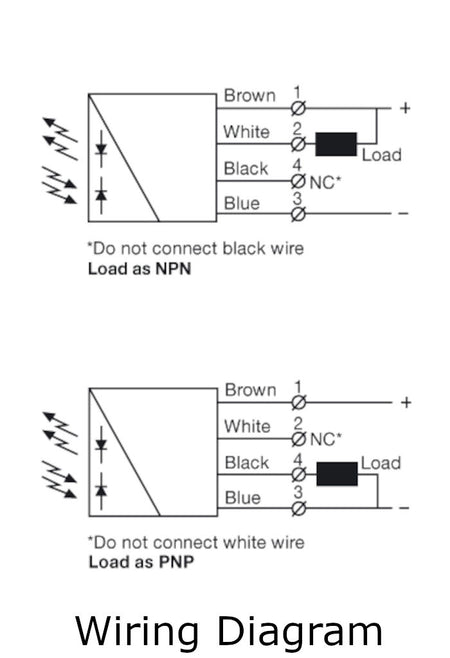 Telco Sensors SMP7600TP5 Proximity Sensor-Wiring Diagram