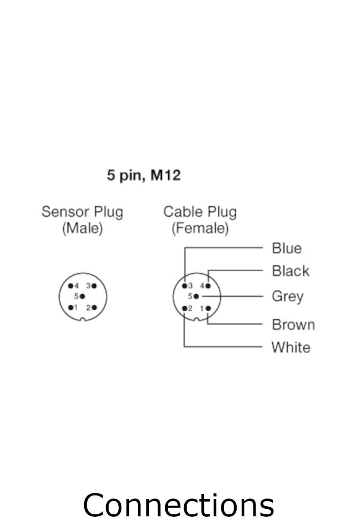 Telco Sensors SMR9270TS0.1-J5 Photoelectric Sensor-Connections