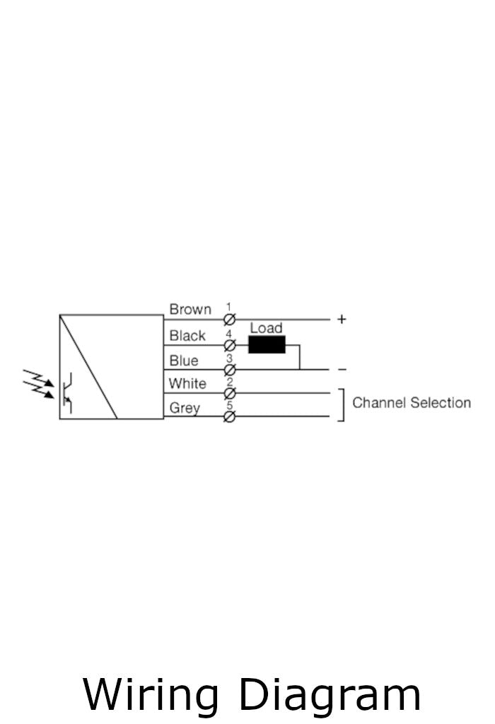 Telco Sensors SMR9270TS0.1-J5 Photoelectric Sensor-wiring diagram