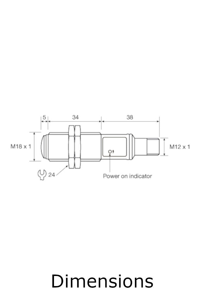 Telco Sensors SMT7000TSJ Transmitter-Dimensions