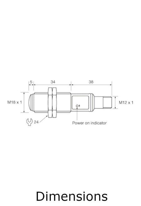 Telco Sensors SMT7000TSJ Transmitter-Dimensions