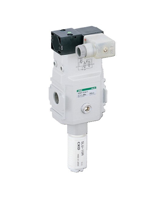 V3301-15G-W-M1LS-6-G49PS — Slow Start Valve (Solenoid), G1/2, AC220V, With Silencer