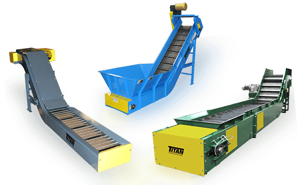 Titan Conveyors-Hinged Steel Belt Conveyors-Piedmont Technical Sales
