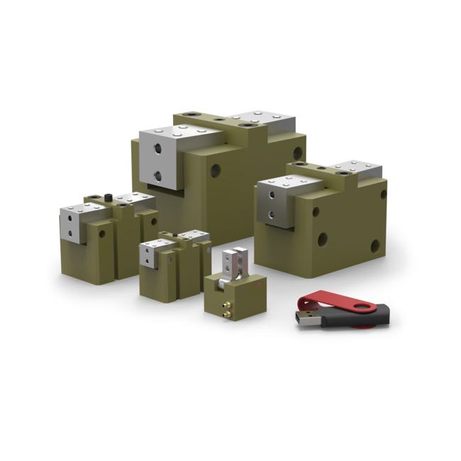 RA-6M 2 Jaw Angular Cam Driven Gripper